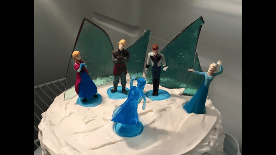 Frozen cake