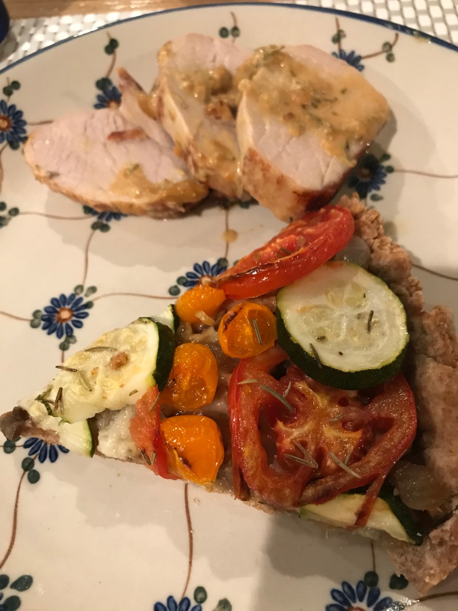 Rosemary dijon pork&nbsp;tenderloin