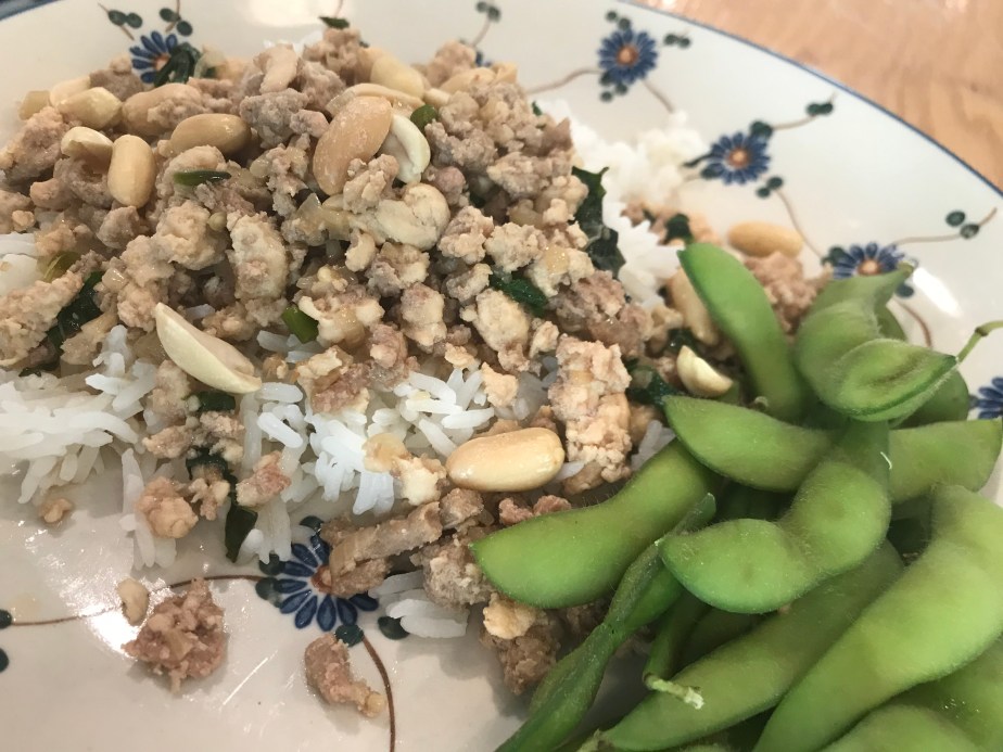 Gai pad krapow – thai basil&nbsp;chicken