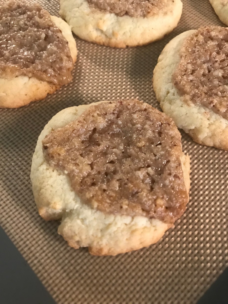 Pecan shortbread thumbprints