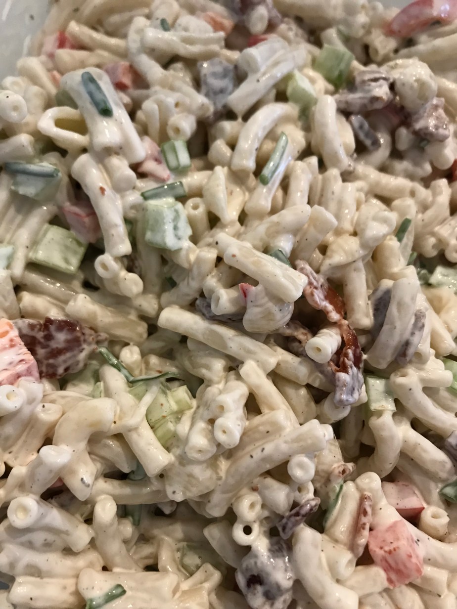 Bacon pasta salad
