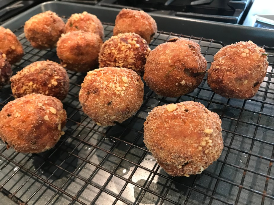 Salmon croquettes