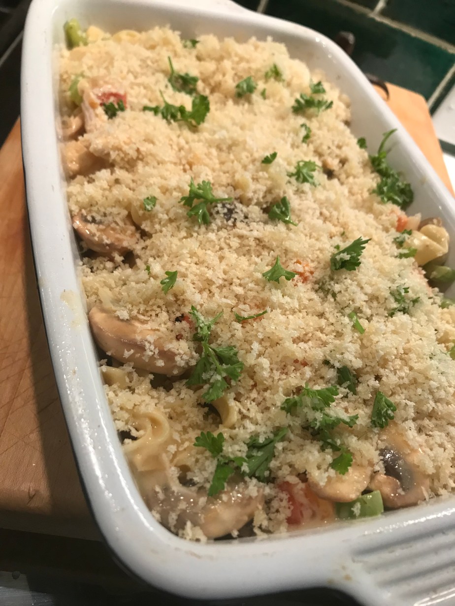 Chicken noodle casserole