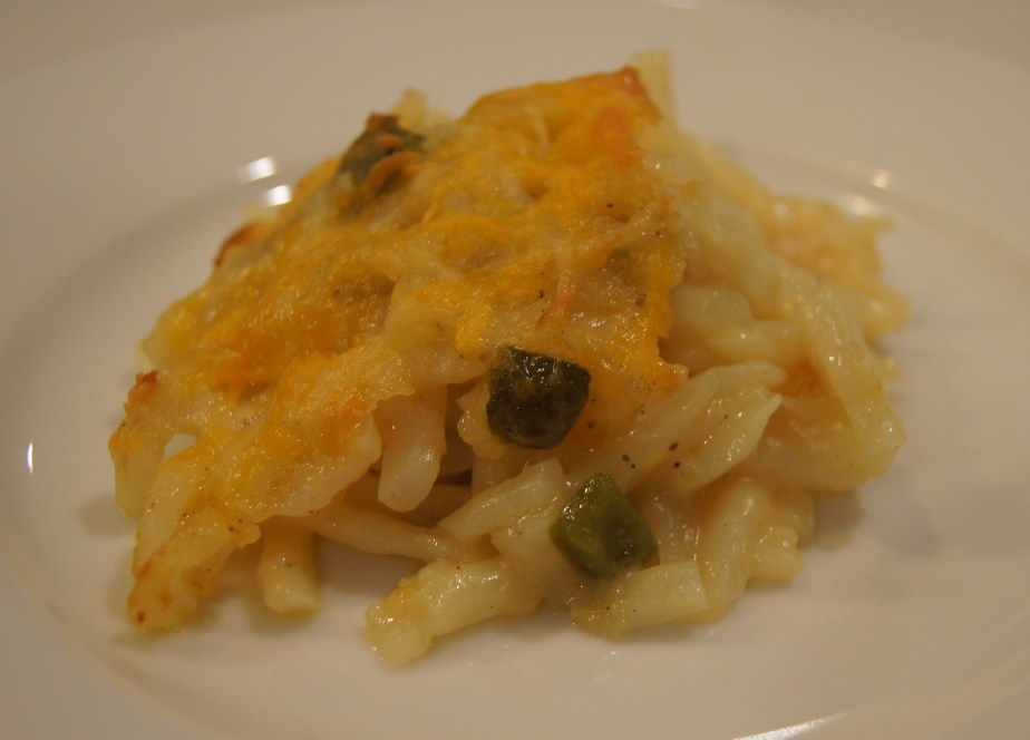 Cheesy jalapeño hash brown&nbsp;casserole