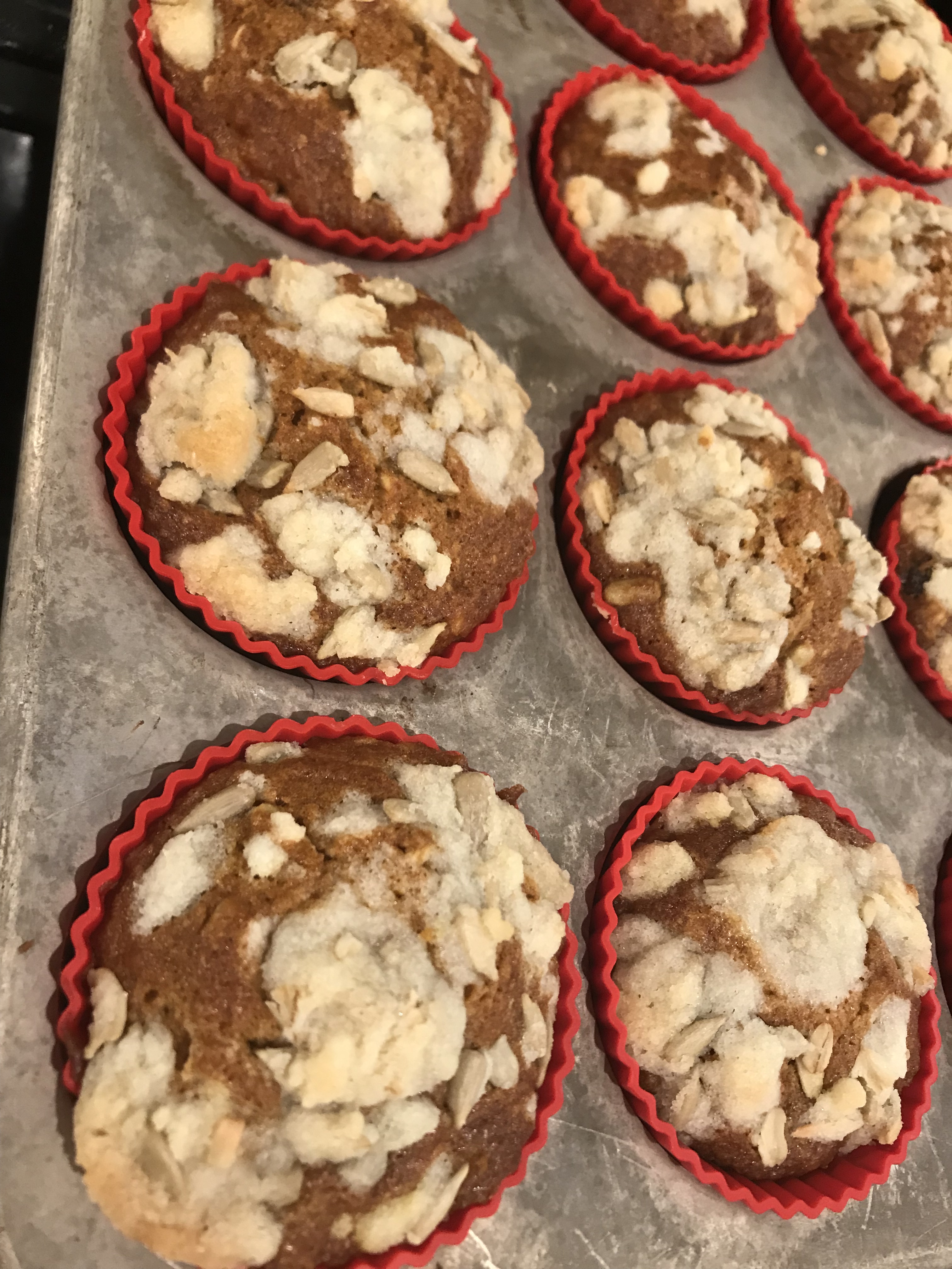 baked pumpkin muffins