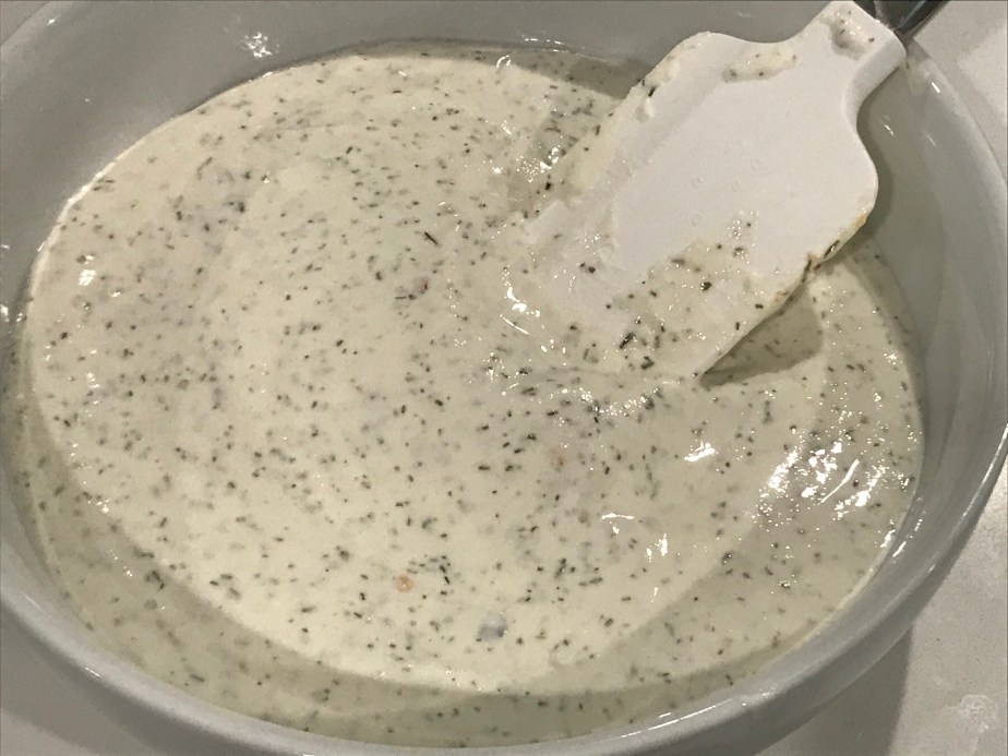 Cottage cheese dill&nbsp;dip