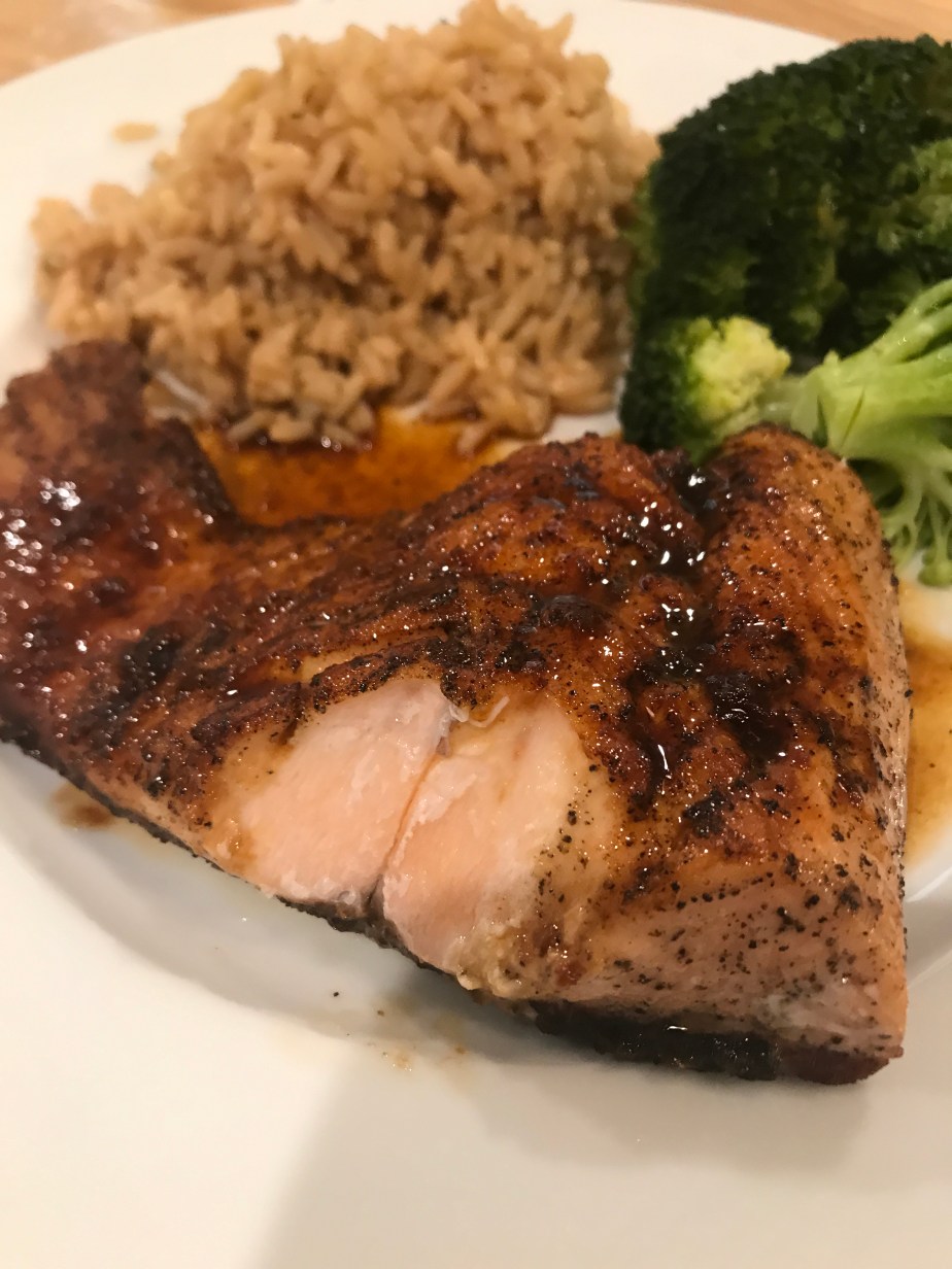 Ginger sriracha soy&nbsp;salmon