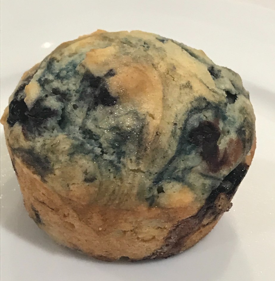 Blueberry cream muffins